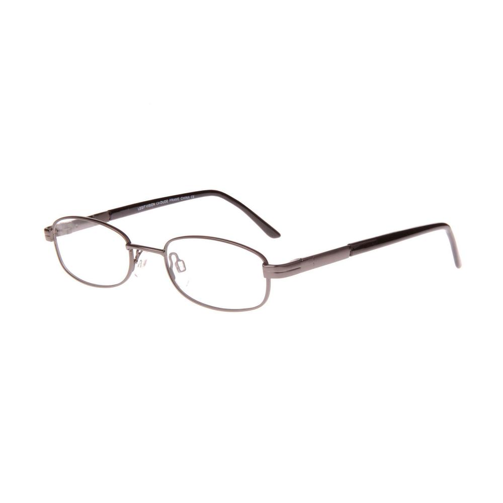 New LEGIT VISION LV-Dude Matte Gunmetal Eyeglasses 47/19/140